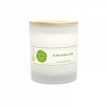 Yvelis - Eteriskt Doftljus av Rapsvax Ylang Ylang & Lime, Mellan