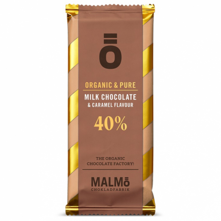 Malmö Chokladfabrik - Ö serien Ekologisk Mjölkchoklad & Karamell 4