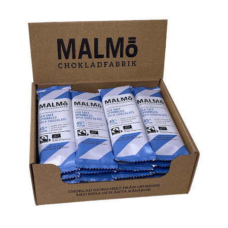 Malm Chokladfabrik - Malmbars Saltstnk 45 %, lda