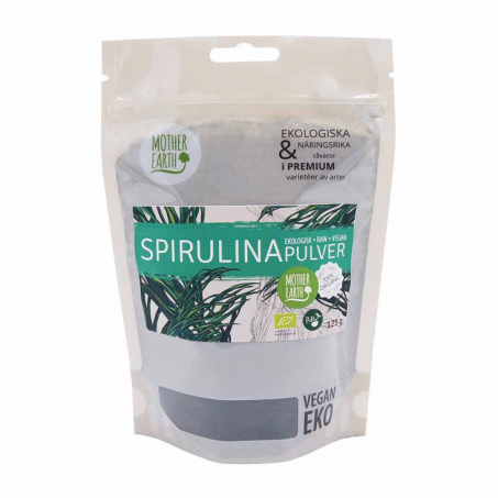 Mother Earth - Spirulinapulver RAW & EKO 125 gr