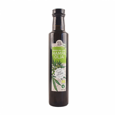 Mother Earth -  Hampaolja Kallpressad RAW & EKO, 250 ml