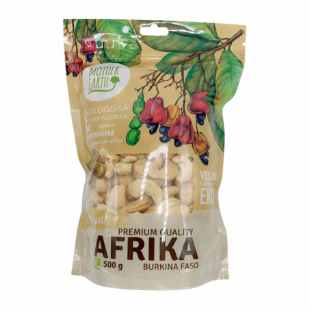 Mother Earth - Cashewntter Hela 500 gr EKO i gruppen ta & Dricka / Skafferi / Salt & Kryddor hos Rekoshoppen.se (591339)