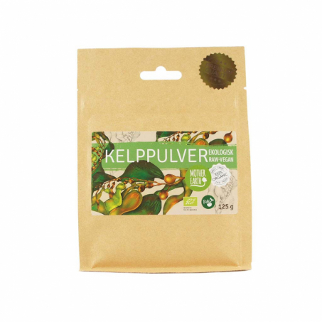 Mother Earth - Kelppulver RAW & EKO, 125 gr