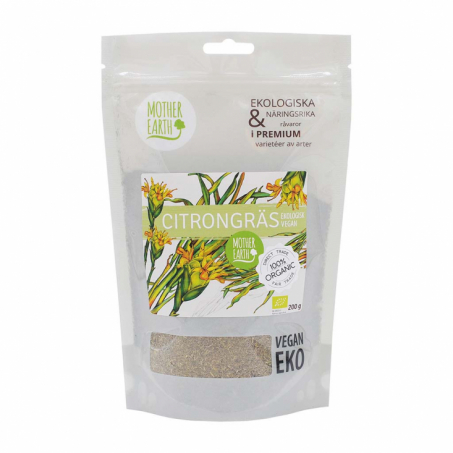 Mother Earth - Citrongrs 200 gr EKO