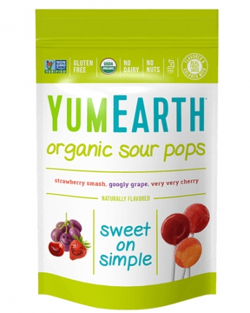 YumEarth - Organic Sour Lollipops