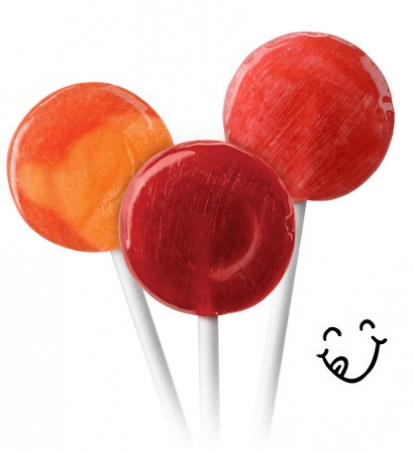 YumEarth - Organic Strawberry Smash Lollipop