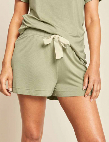 Boody - Pyjamasshorts i Bambu, Sage, S