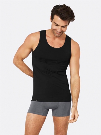 Boody - Linne i Bambu Herr Svart, XL
