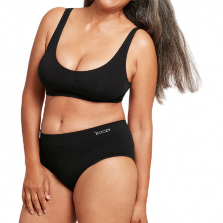 Boody - Trosa Hög Modell i Bambu Svart, XL