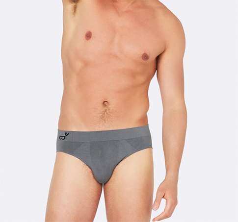 Boody - Kalsong Brief i Bambu Grå, S