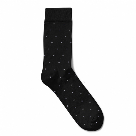 Life Wear - Strumpa i Bambu Svart med Vita Prickar i gruppen Klder / Dam / Underklder / Strumpor hos Rekoshoppen.se (603415)