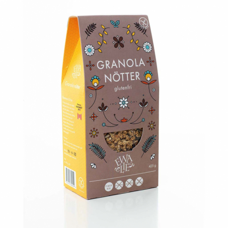 Ewalie - Ekologisk Glutenfri Granola, Ntter