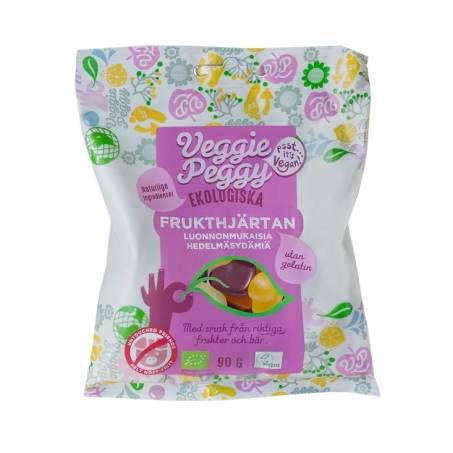 Veggie Peggy - Ekologiskt godis Frukthjärtan
