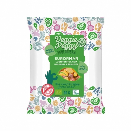 Veggie Peggy - Ekologiskt godis Surormar