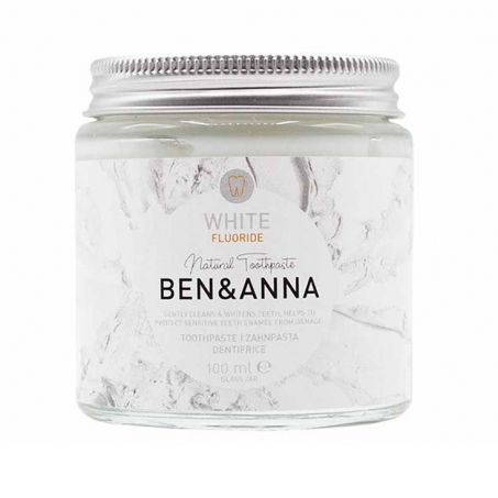 Ben & Anna - Natural Toothpaste White med Flour 100 ml