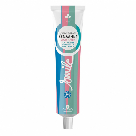 Ben & Anna - Natural Toothpaste Cocmania med Flour, 75 ml
