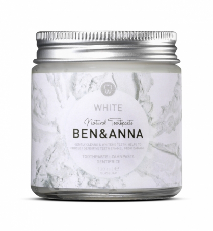 Ben & Anna - Natural Toothpaste White 100 ml