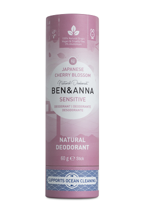 Ben & Anna - Natural Deodorant Sensitive, Japanese Cherry Blossom