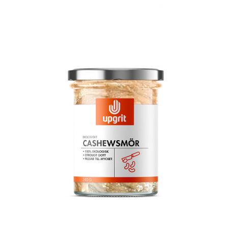 Upgrit - Cashewsmör Eko & Vegan, 300 g