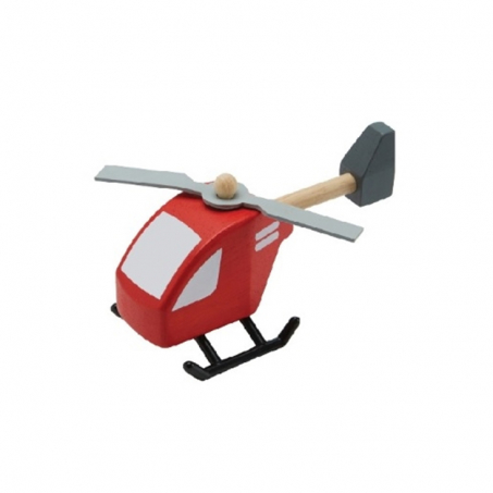 Plan Toys - Helikopter, Rd
