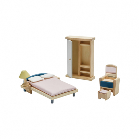 PlanToys - Dockskpsmbler Sovrum - Orchard Collection