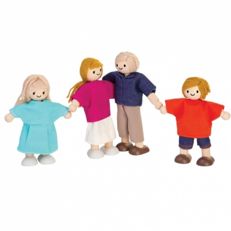 PlanToys - Dockskpsfamilj Doll Family