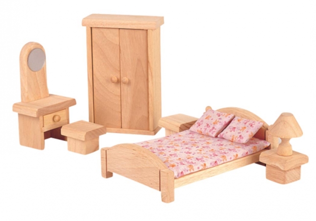 PlanToys - Dockskpsmbler Sovrum - Bedroom Classic