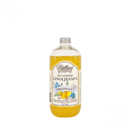Källans Naturprodukter - Småländsk Linoljesåpa Original Oparfymerad 0,