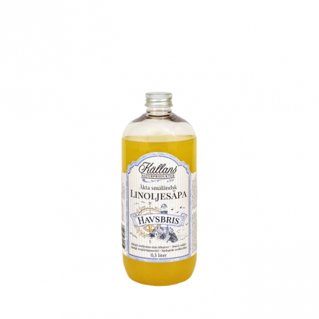 Källans Naturprodukter - Småländsk Linoljesåpa Havsbris 0,5 L
