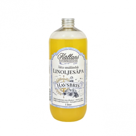 Källans Naturprodukter - Småländsk Linoljesåpa Havsbris 1 L