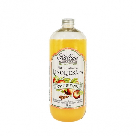 Källans Naturprodukter - Småländsk Julsåpa Äpple & Kanel 1 L