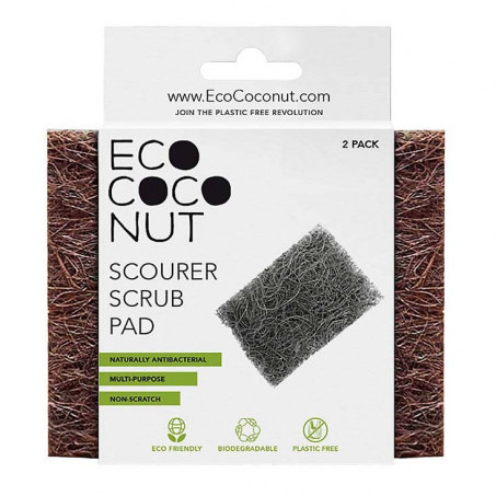 EcoCoconut - Skrubbdyna av Kokosntsfiber 2 st