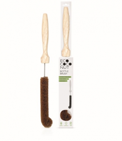 EcoCoconut - Flaskborste av Kokosnötsfiber och Trä