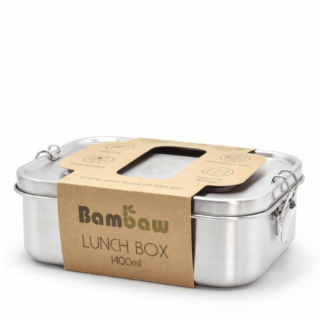 Bambaw - Lunchbox i Rostfritt Stl, 1400 ml