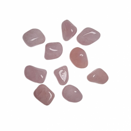 Andekvarts - Rosenkvarts Trumlade Stenar, 125 gr