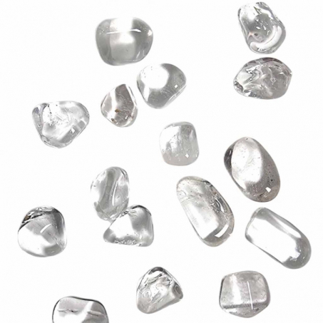 Andekvarts - Bergkristall Trumlade Stenar, 125 gr