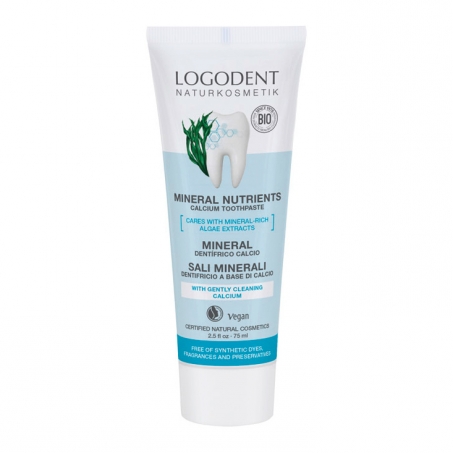Logona - Logodent Mineral Nutrients, tandkräm utan flour