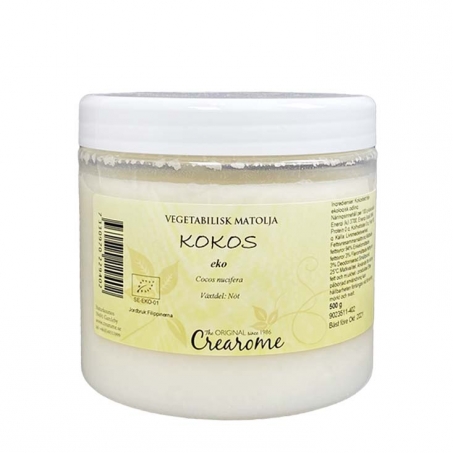 Crearome - Kokosolja Deodoriserad EKO, 500 gr