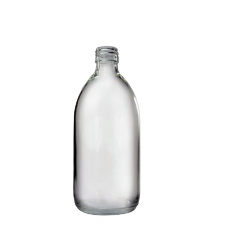 Glasflaska Klar 500 ml