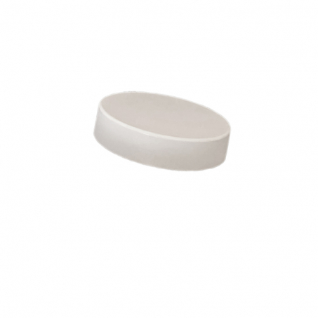 Bakelitlock till Glasburk 120 ml, Vitt