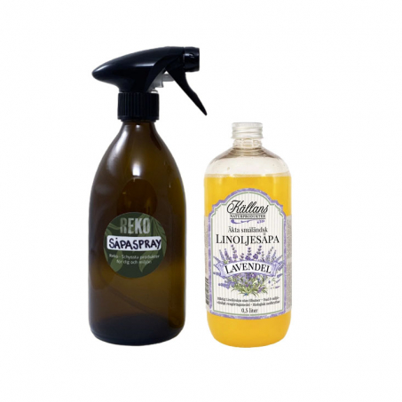 Reko - Smlndsk DIY Sprayspa ger 5 L Glas-flaska, Lavendel