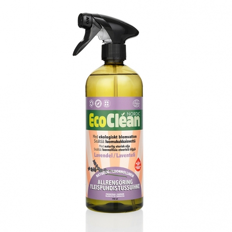 EcoClean - Allrengöring Lavendel Sprayflaska 750 ml