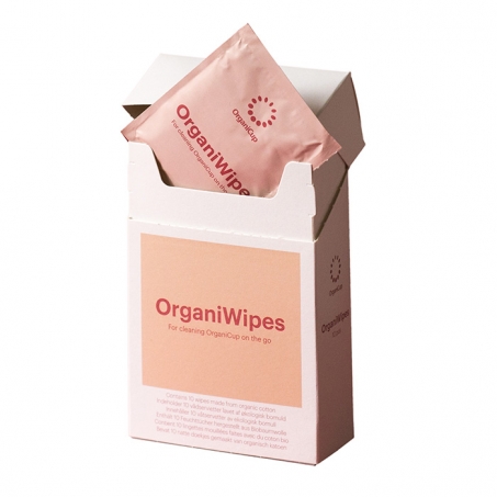 OrganiCup OrganiWipes 10 st