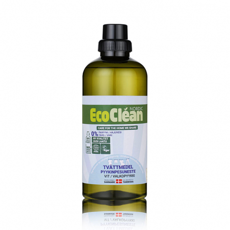 EcoClean - Tvttmedel Vittvtt utan Doft 1000 ml