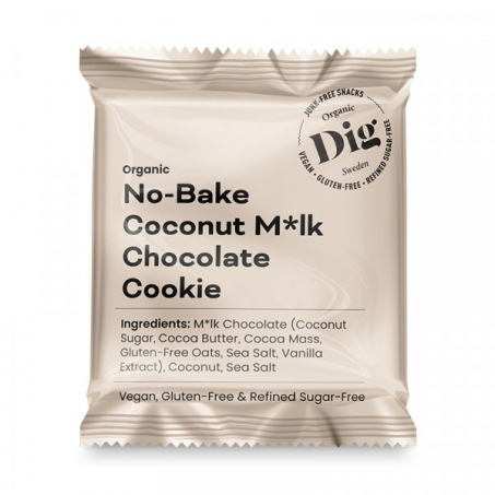 Get Raw & Dig - Organic No Bake Coconut M*lk Chocolate Cookie