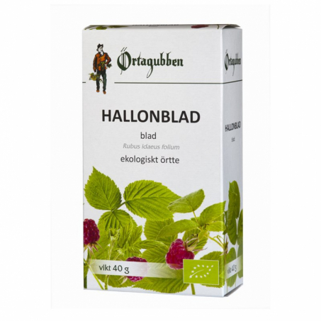 rtagubben - Hallonblad EKO, 40 gr