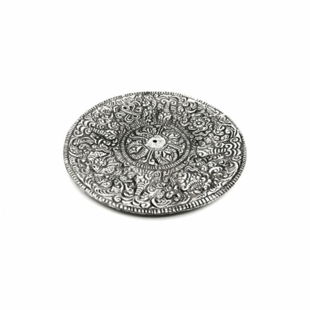 HEM -  Rökelsehållare Fat Silverfärgat