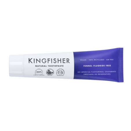 Kingfisher - Naturlig Tandkrm Fnkl, utan Fluor