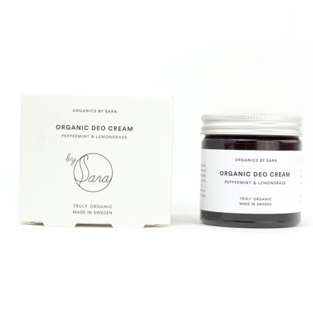 Organics by Sara - Organic Deo Cream Peppermint & Lemongrass