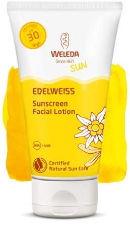 Weleda - Edelweiss Sunscreen Facial Lotion SPF 30 , 50 ml i gruppen Hygien / Hudvrd / Solskydd hos Rekoshoppen.se (990272)